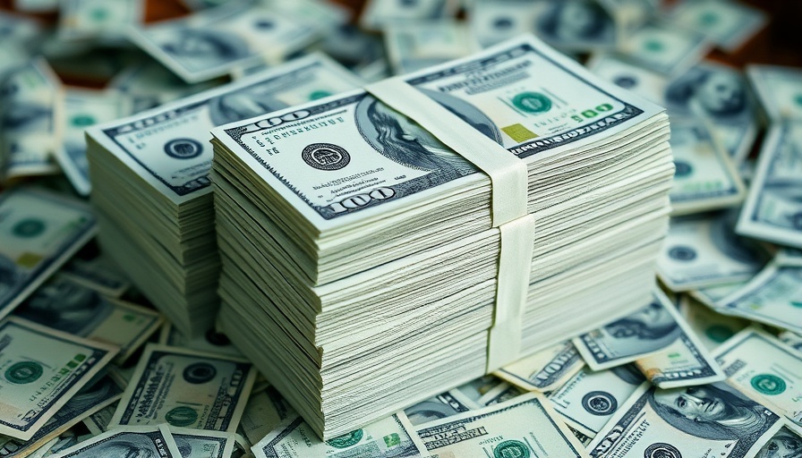 FM Capital fund for transformative companies: stack of hundred-dollar bills.