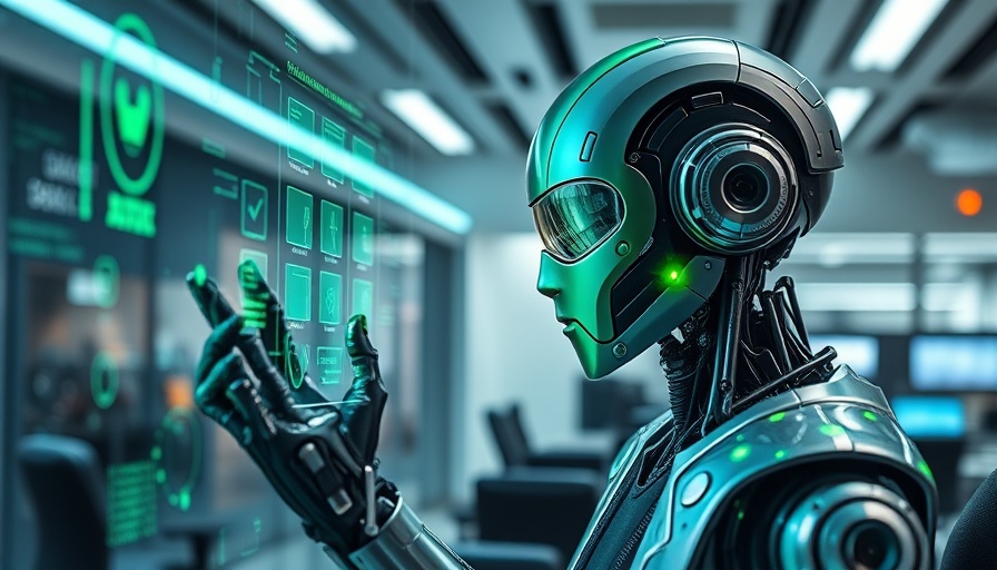 AI-Driven Digital Engineering Innovation with futuristic android