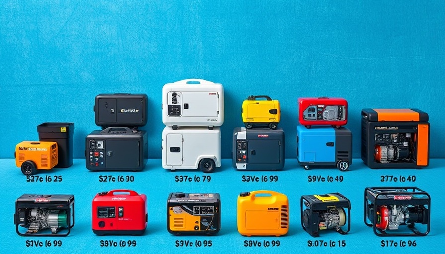 Top-rated RV generators 2025 with various features.