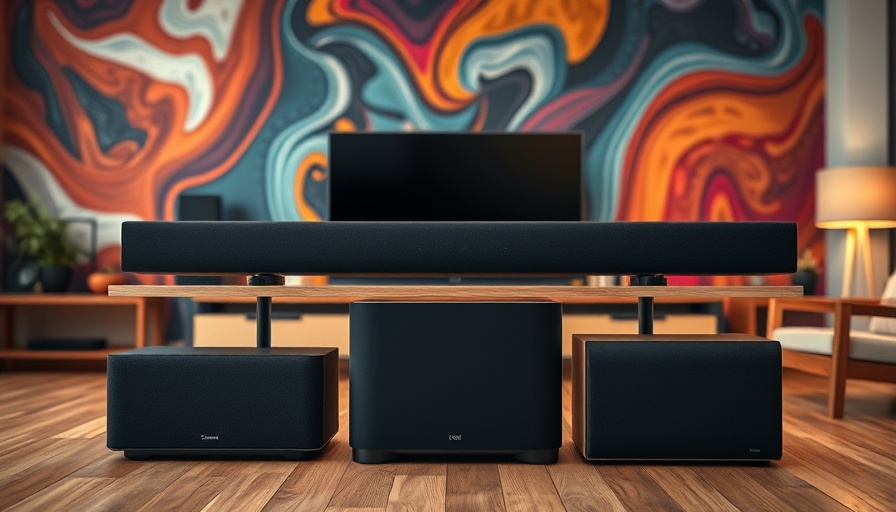 Modern sleek soundbars in living room setting, how to choose the right soundbar.