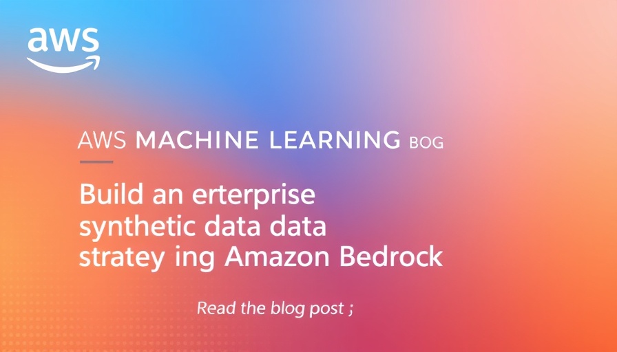 Gradient background promoting synthetic data strategy using Amazon Bedrock