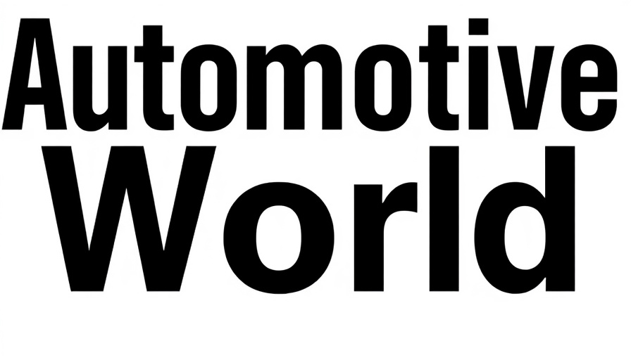 Automotive World logo est. 1992 in bold black text