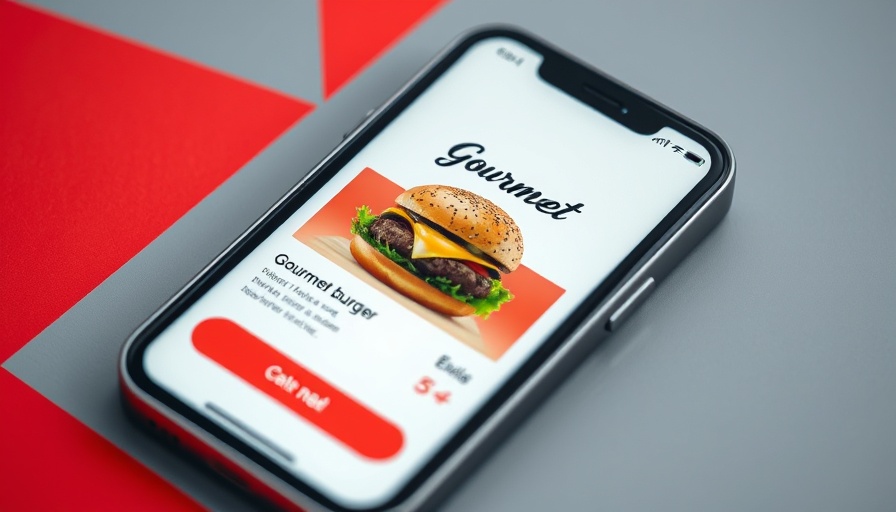DoorDash AI Menu Options smartphone interface showing burger editing.