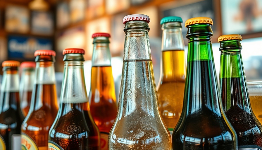 Constellation Brands DEI Programs beer bottles in a bar setting.