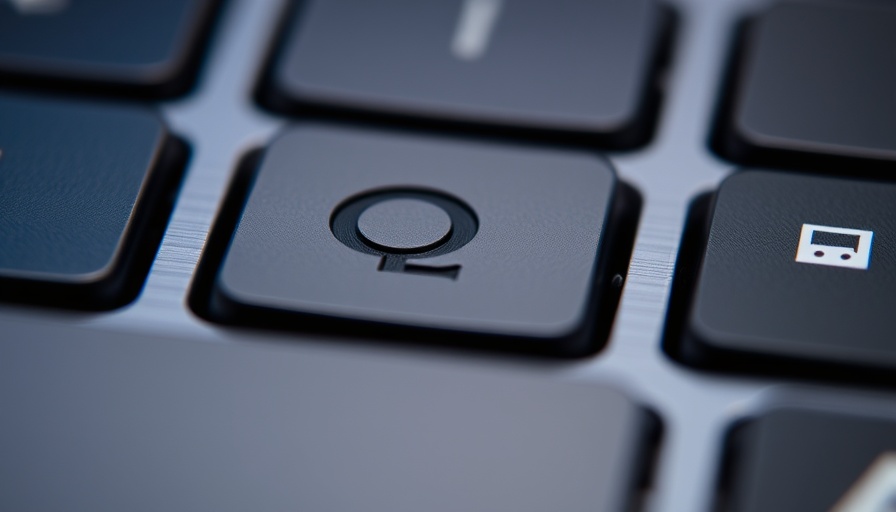 Close-up of umlaut key on keyboard, detailed texture, macro shot