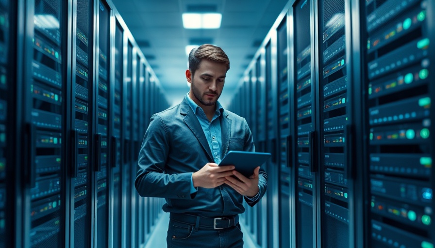AI energy consumption report analysis in a modern data center.