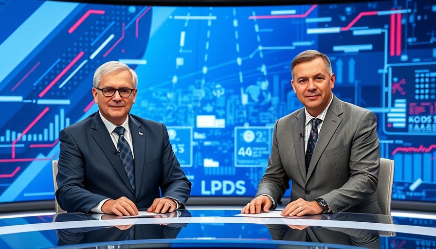 AI in Modern Data Centers discussion with experts in a tech-themed studio.