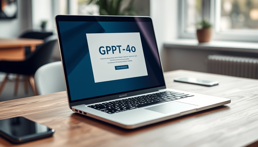 Laptop with GPT-4 introduction pop-up on desk, ChatGPT GPT-4 model retirement.