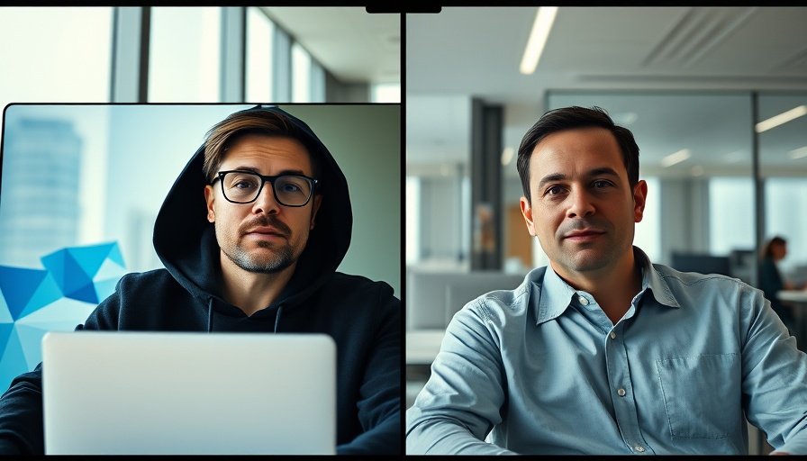 Two people in a video call discussing agentic AI in software engineering.