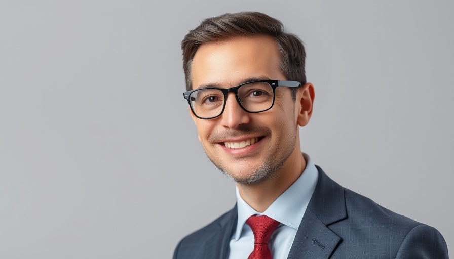 Professional portrait of Mark Little, a GM in Iowa, in business attire.