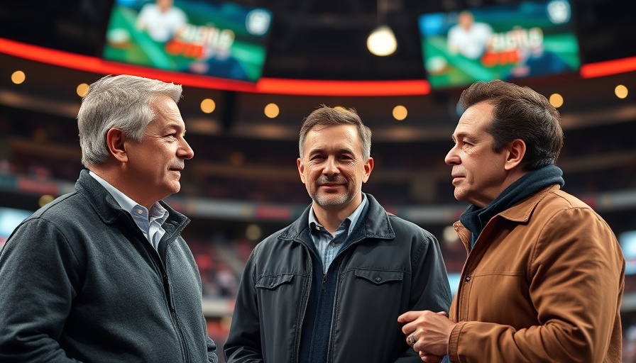 Broadcasters discussing Gender Double Standards in Sports Broadcasting.