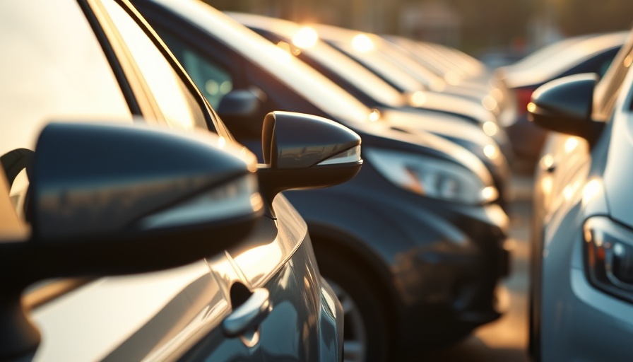 Close-up of parked cars in sunlight, Strike Acceptance ABS market