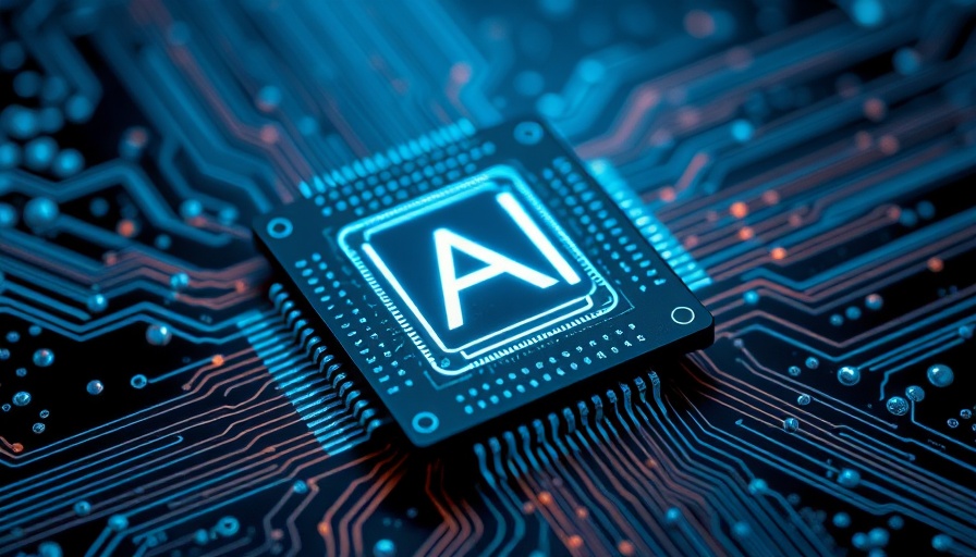 Futuristic AI circuit chip concept, highlighting increased data budgets.