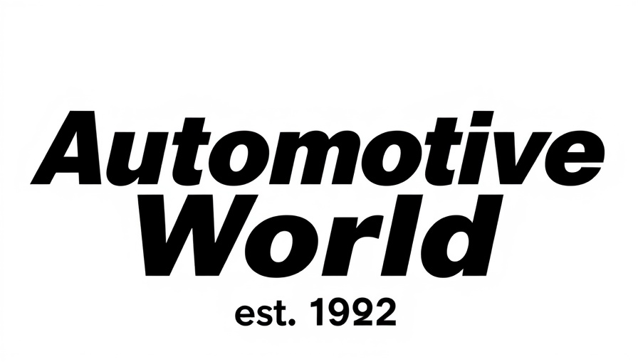 Automotive World logo with establishment year.