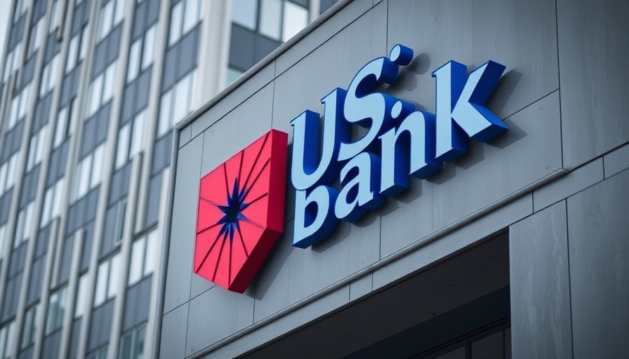 U.S. Bank building exterior with logo and windows