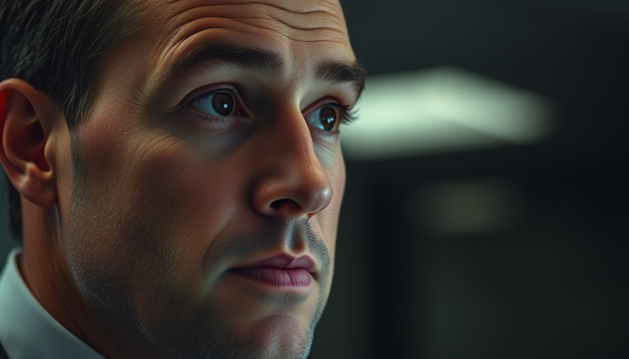 Thoughtful man with focused gaze in professional setting, Global Engagement Center Shutdown.