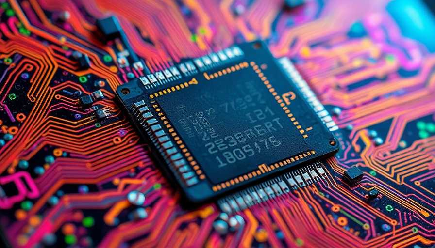 Intricate microchip illustrating AI imagery impact on public perception.