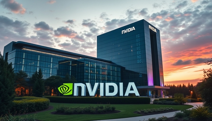 Nvidia headquarters showcasing modern architecture amid chip export restrictions.