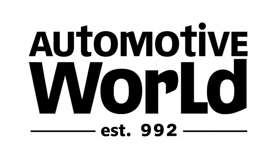 Automotive World logo with established date 1992.