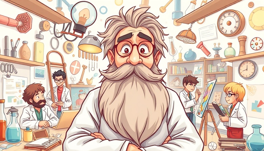 Inventive thinker and modern creativity illustration.
