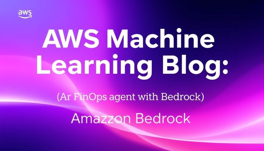 FinOps agent using Amazon Bedrock in AWS Machine Learning Blog poster