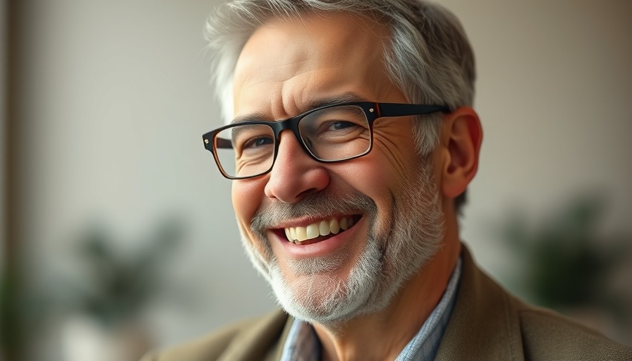 Friendly middle-aged man in indoor setting related to Deloitte AI Agents.