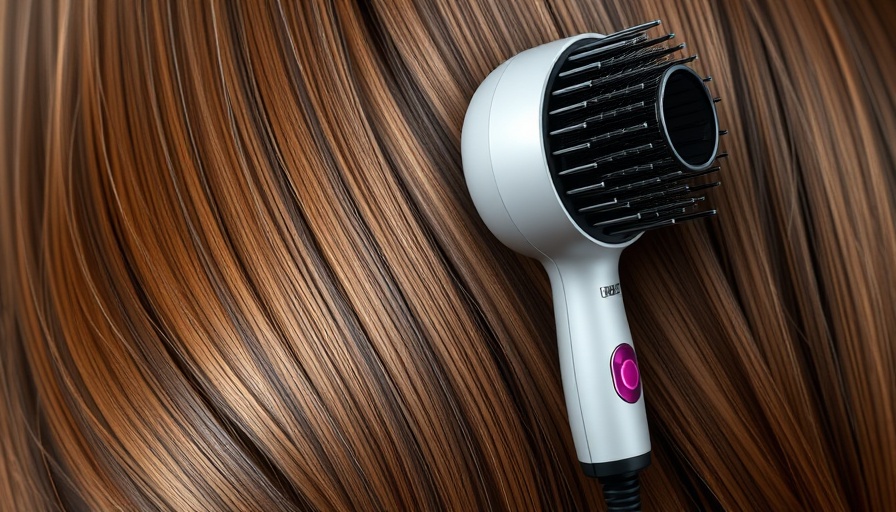 Trendy blow-dry brushes with brown hair background for best blow-dry brushes.