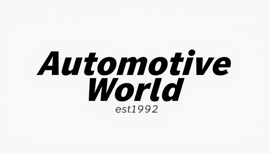 Black 'Automotive World' logo, modern design.