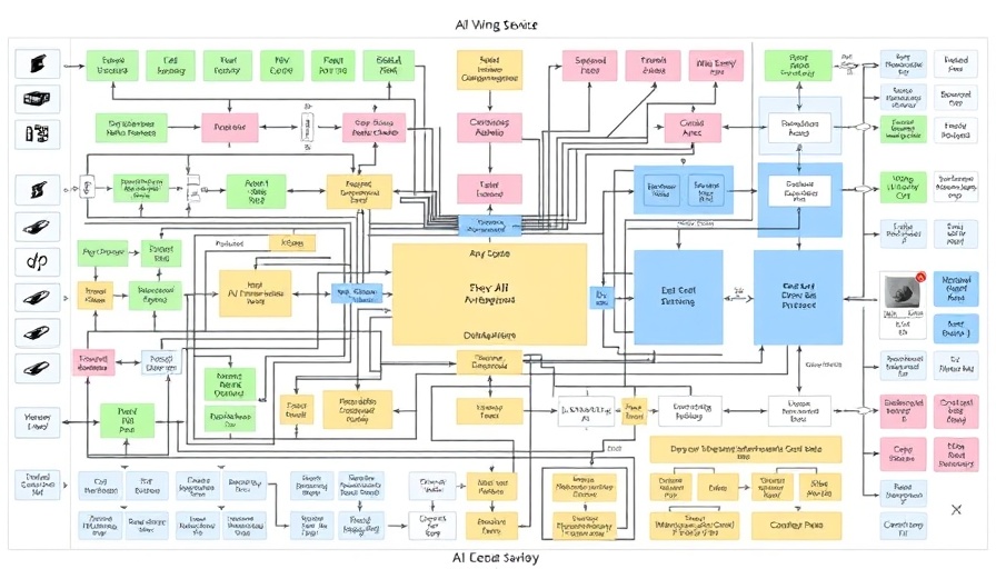 Complex AI evaluation system architecture diagram with interconnected components