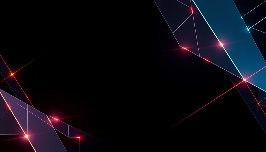 AI Business Strategy Insights digital banner with abstract shapes