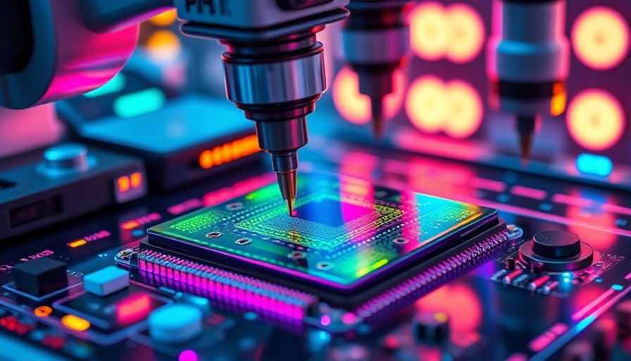 Semiconductors investment challenges illustrated by a semiconductor wafer analysis.
