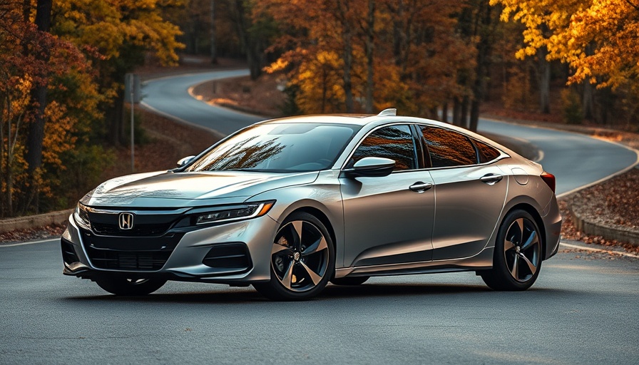 Sleek 2024 Acura Integra Type S on scenic autumn road