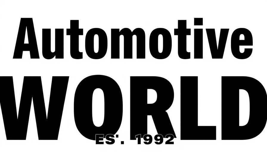 Automotive World logo est. 1992 in bold black text.