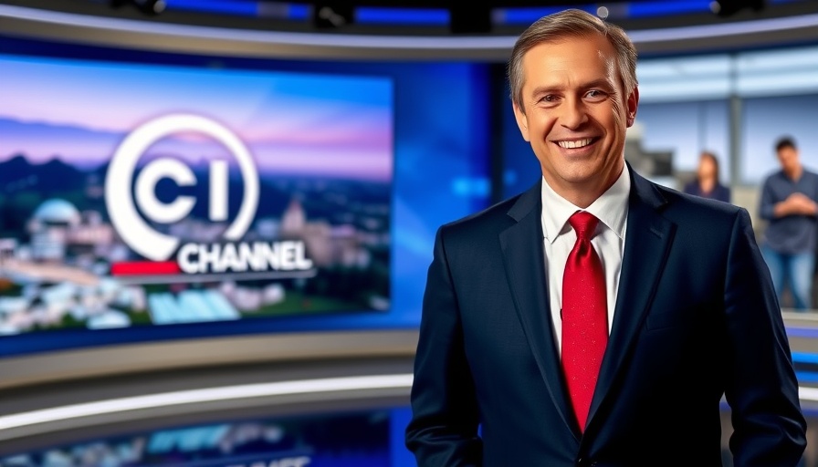 Dave Hovde smiling in KSBY News studio.