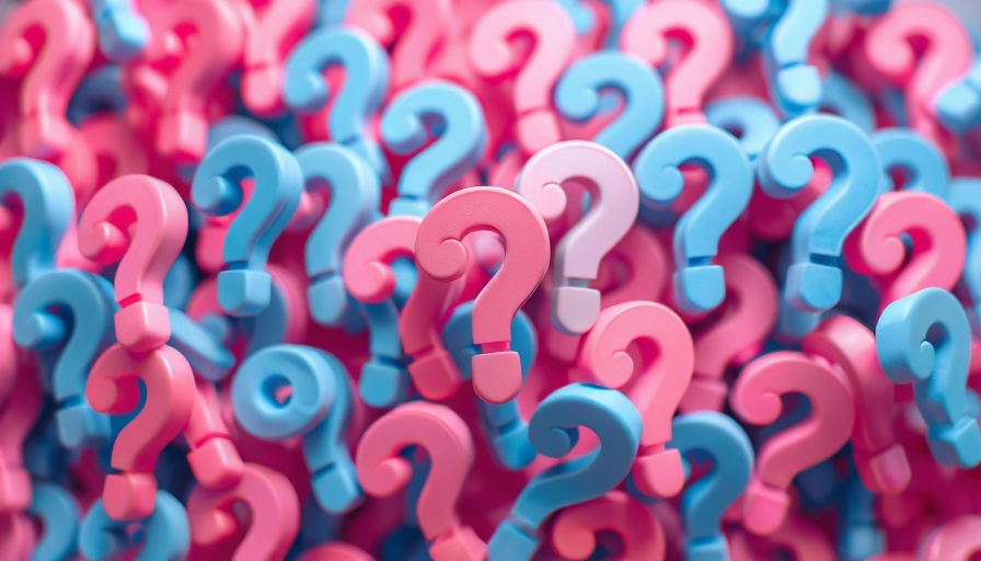 Colorful abstract of question marks illustrating AI image translation tools.
