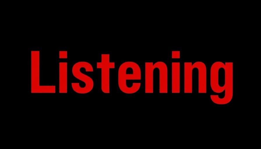 Text design for listening in auto sales training