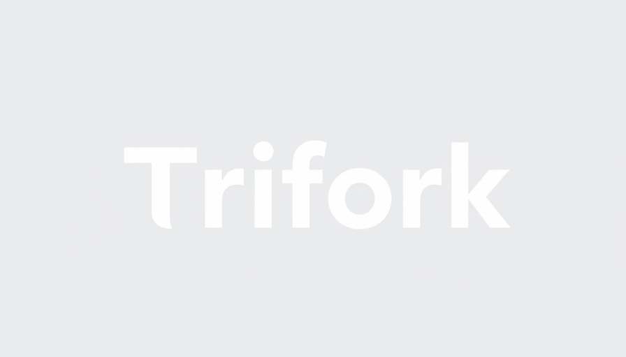 Trifork logo design, minimal modern style.