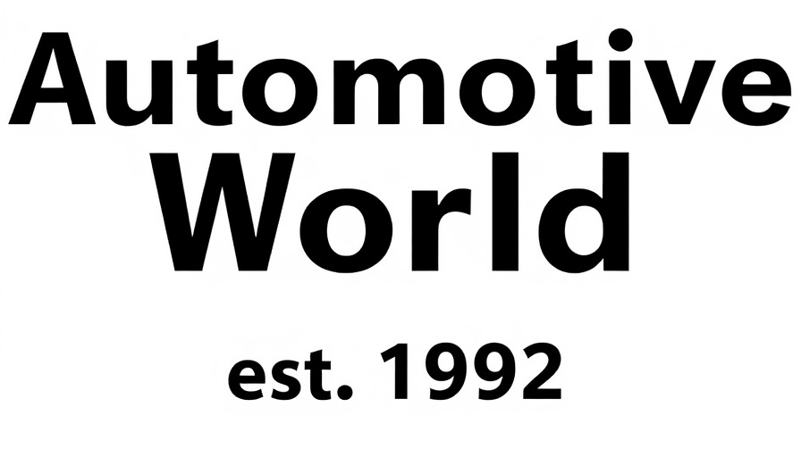 Automotive World logo with established date