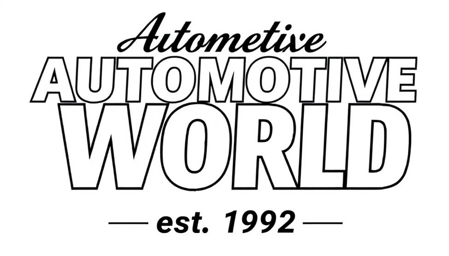 Automotive World logo, established 1992.