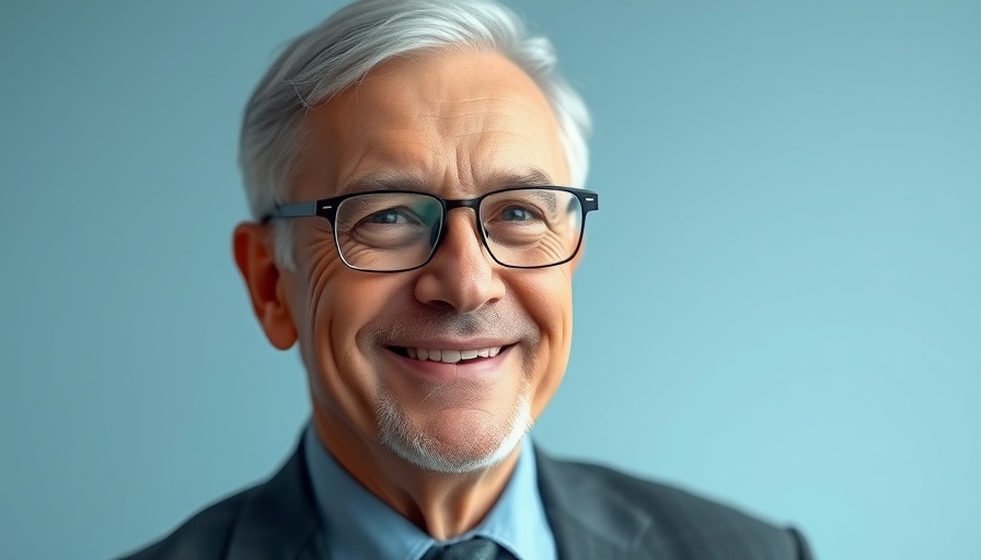 Steve Horstmeyer smiling in a professional attire.