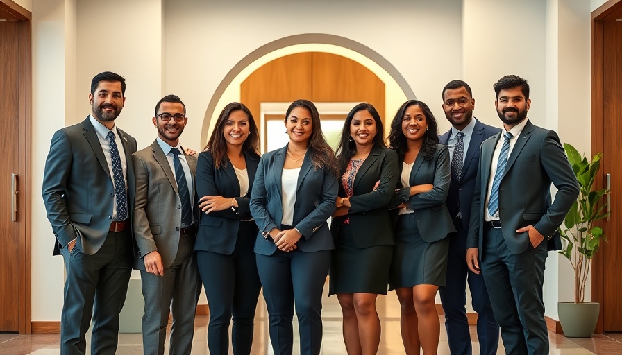 Professionals in business attire gathered indoors for sovereign legal AI discussion.