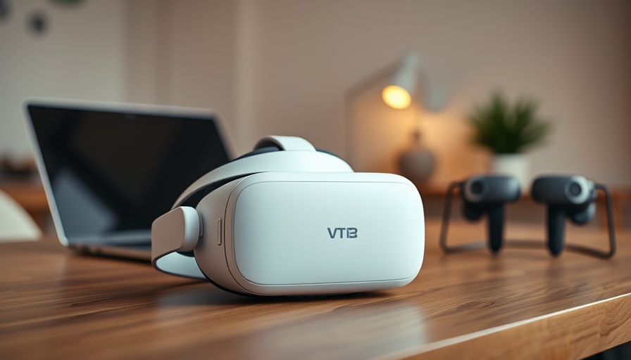 VR headset on desk at Reality Labs after layoffs.