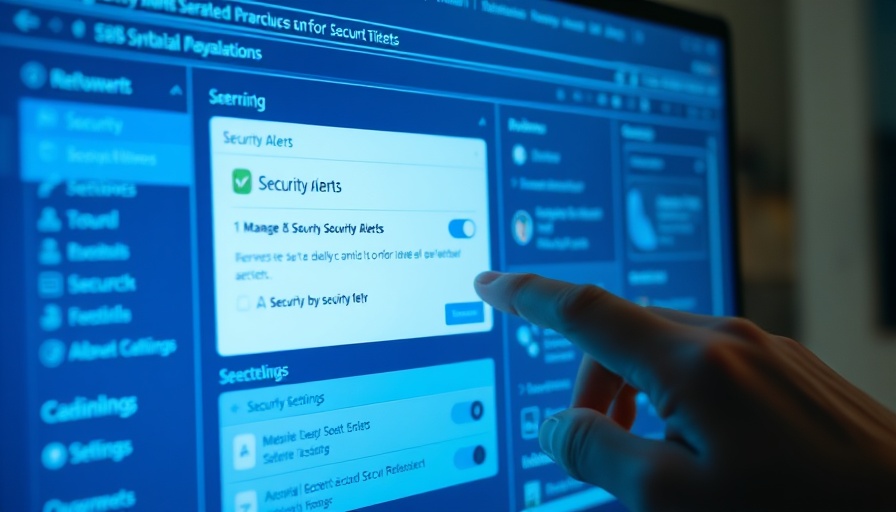 Browser security innovations interface showing threat alerts
