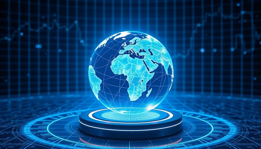 AI system for the International Space Station: Futuristic Earth hologram.