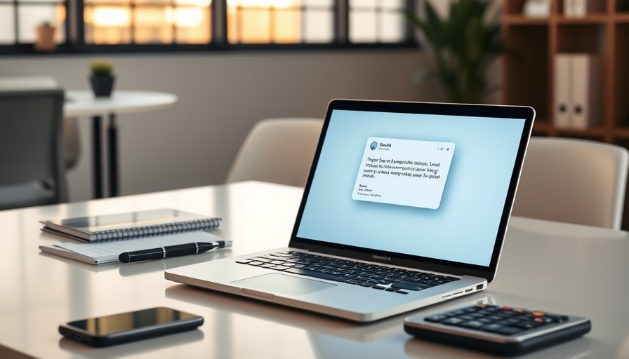 Email notifications on laptop screen showcasing email marketing trends.