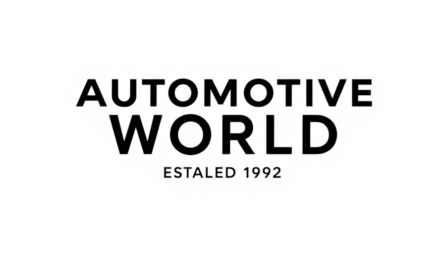 Automotive World logo, established 1992, black text on white.