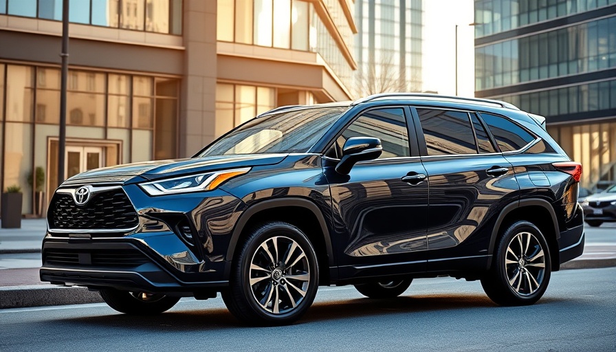 2024 Toyota Grand Highlander Hybrid Max Limited on urban street