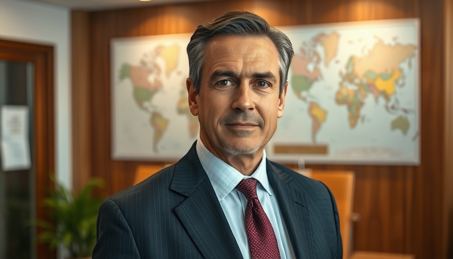 PepsiCo hires new CMO: professional portrait of a man in a suit.