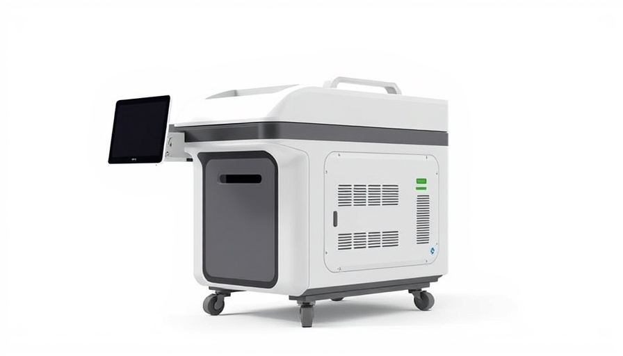 Fraxel FTX launch showcasing sleek high-tech laser machine.
