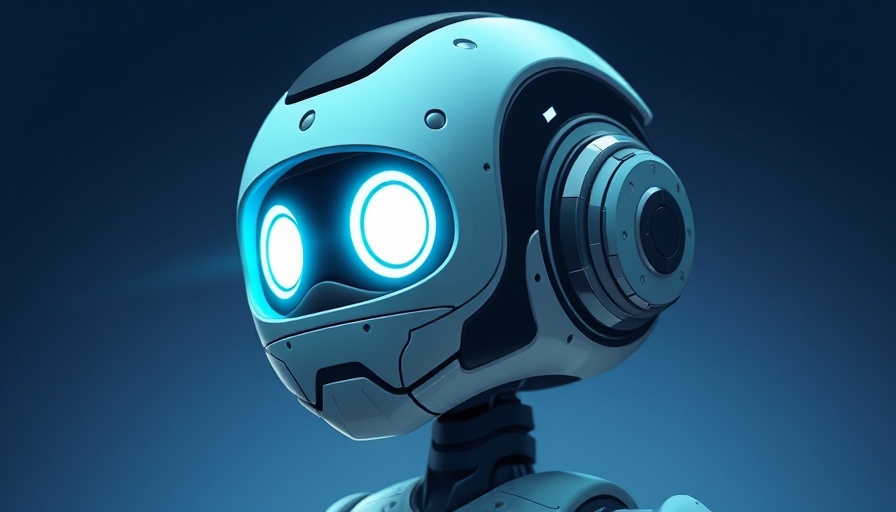 Futuristic AI-driven robot showcasing software development innovation
